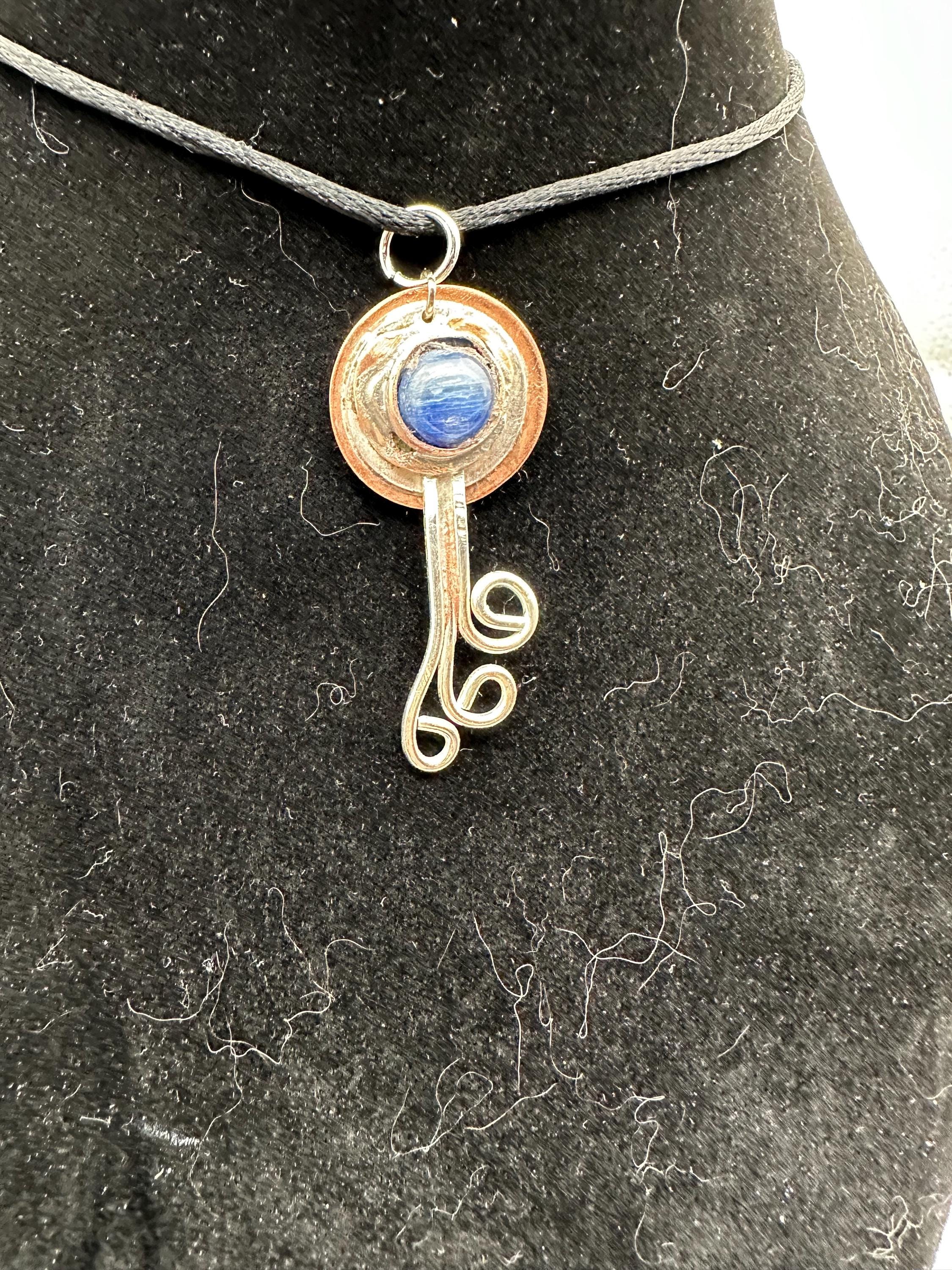 Silver and Copper Pendent