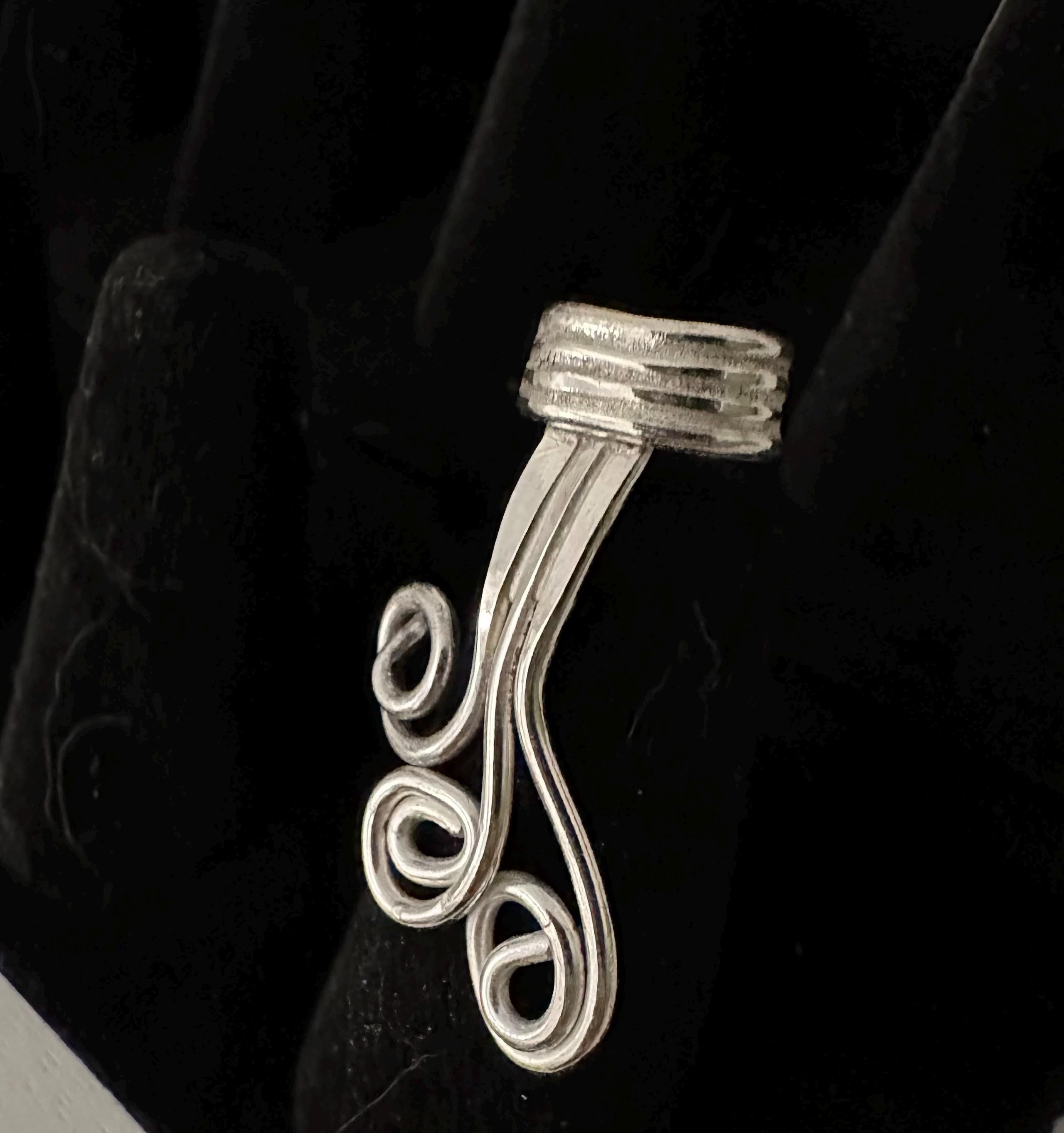 Silver Ear Cuff