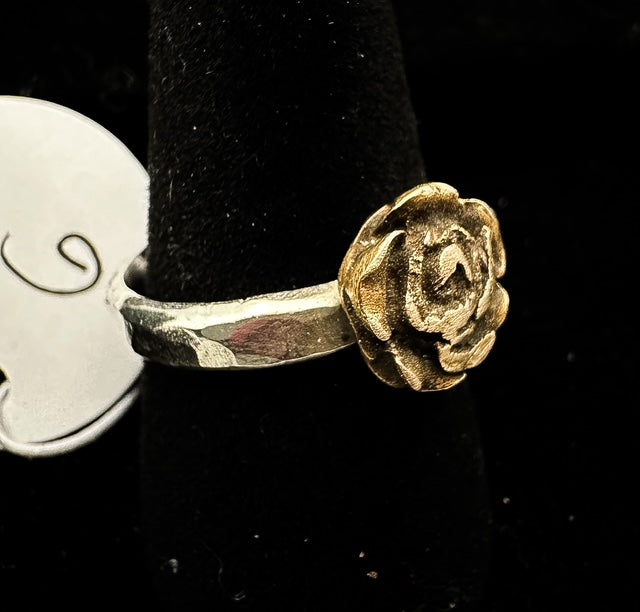 Bronze Rose ring