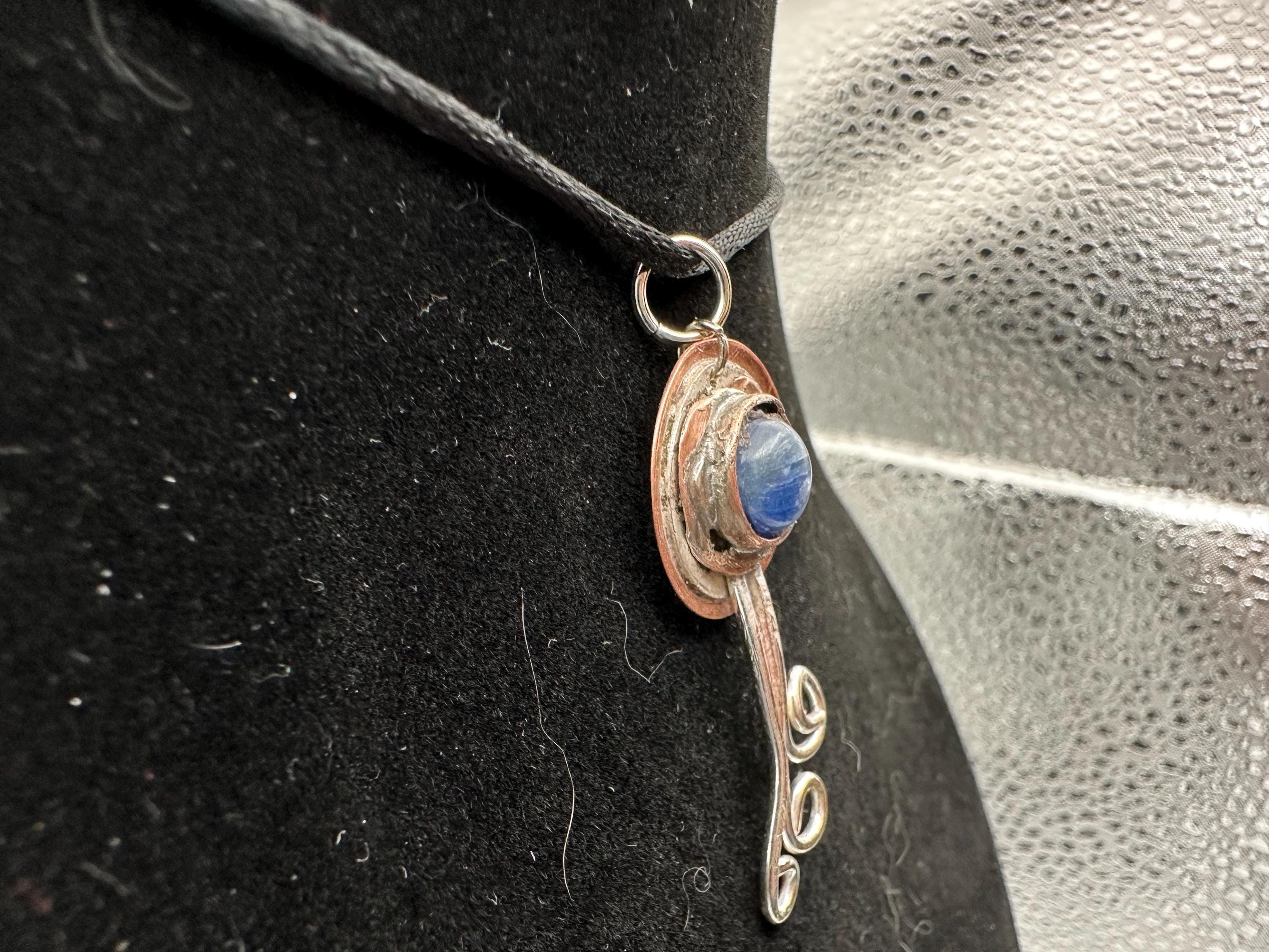 Silver and Copper Pendent