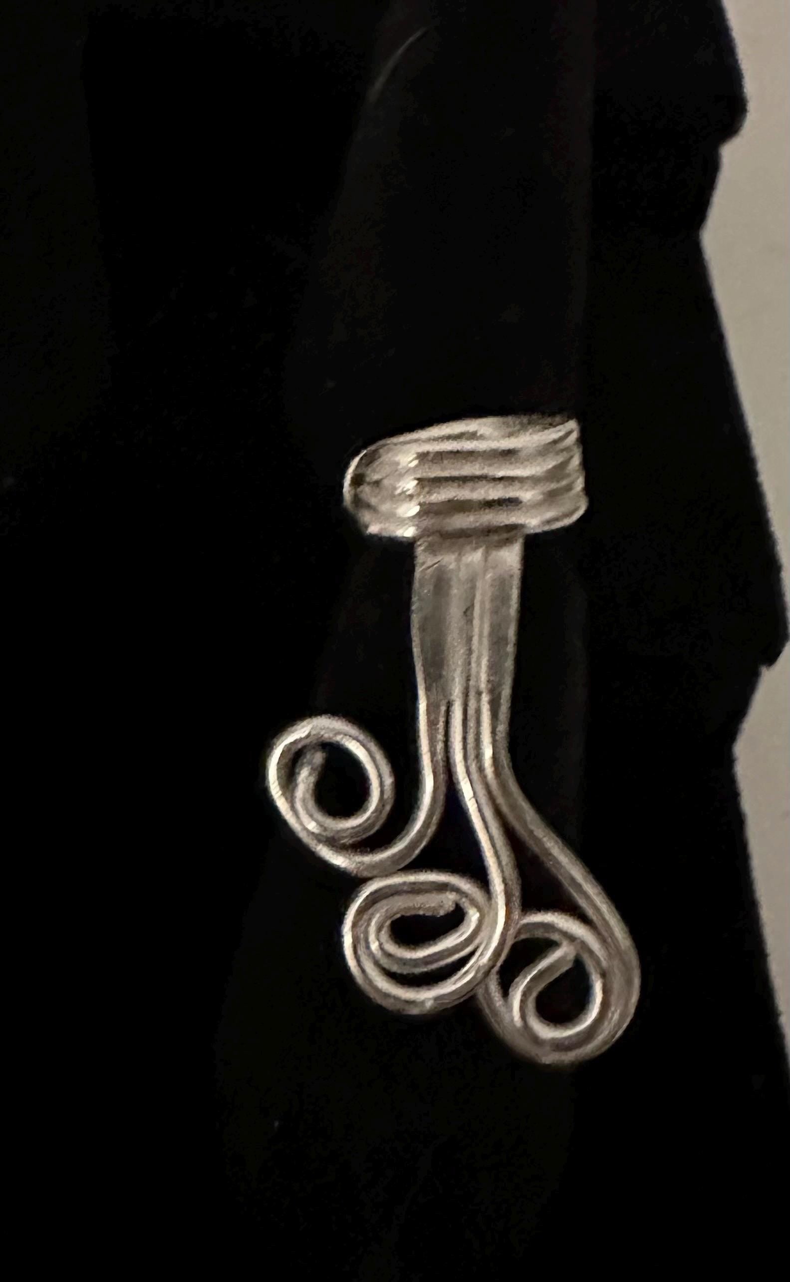 Silver Ear Cuff